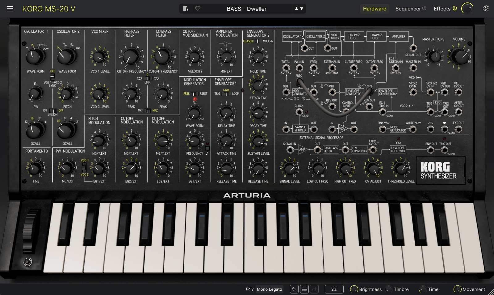 BINARY | KORG MS - 20 V Presets (Arturia) - NOISR