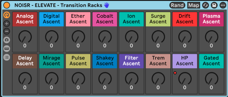 ELEVATE | Ableton Transition Rack - NOISR