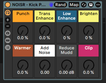 DRUM CODE — Ableton Drum Processing Racks | Kick, Snare, Hat & Bus - NOISR