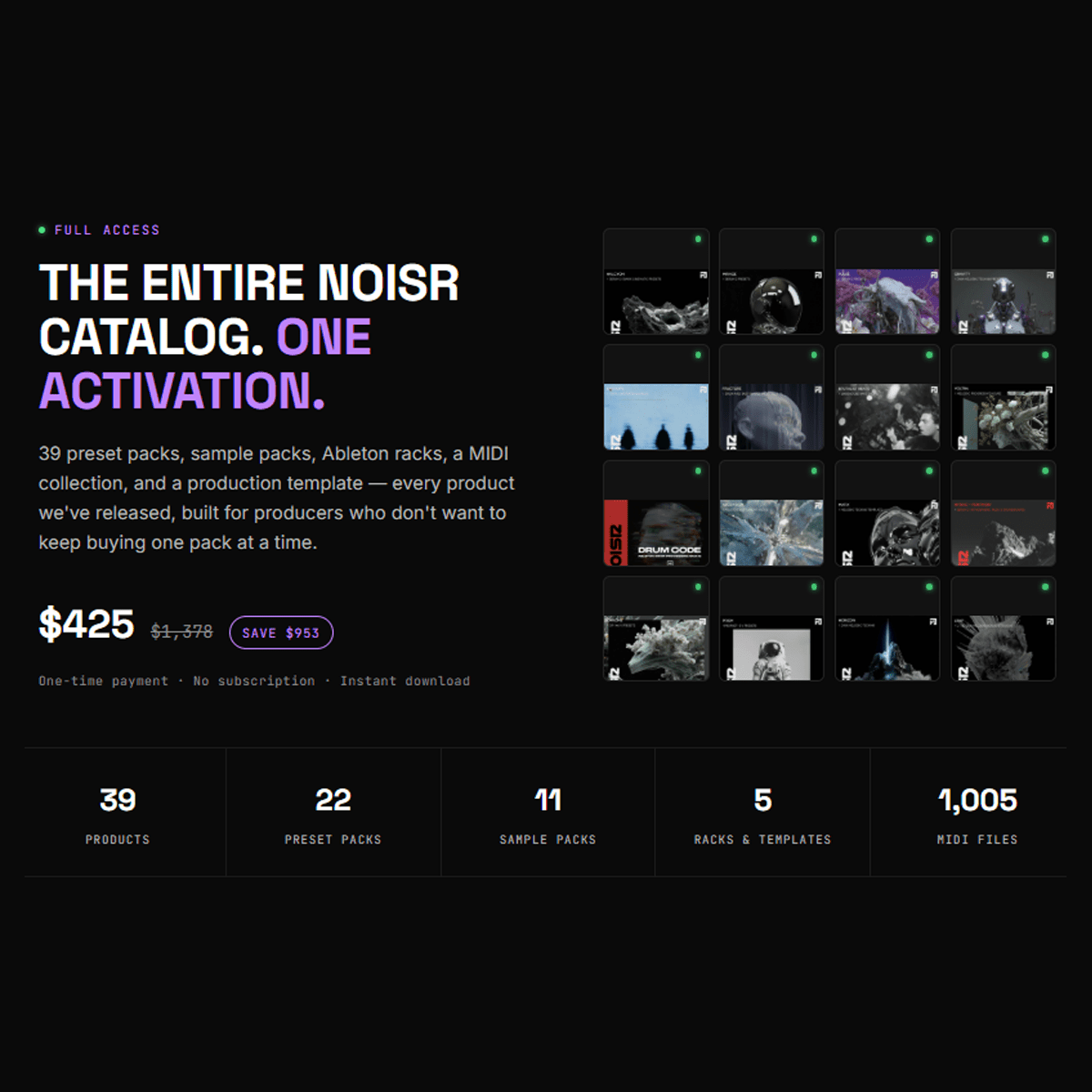 Full Access - NOISR