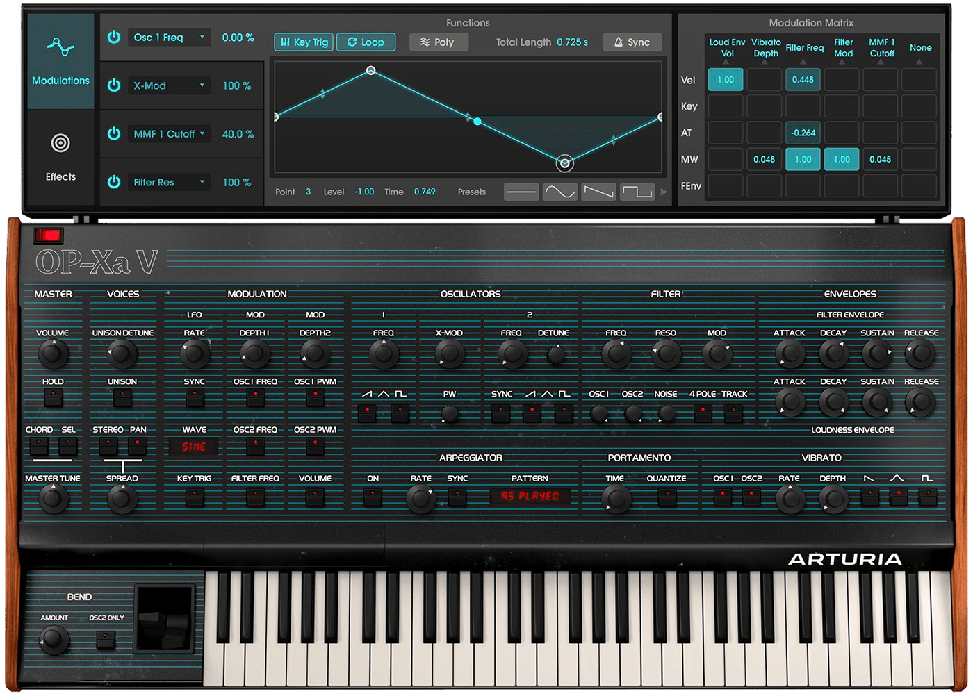 CHROME | OP-XA V Presets